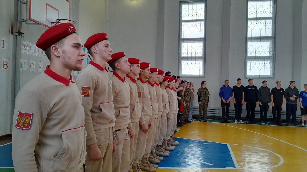 1 место в муниципальной военно-спортивной игре «Заря».